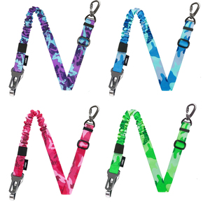 Luxury Adjustable Retractable <strong>Dog</strong> Car Seat Belt Custom Pattern Color with Logo Nylon Material Camouflage Design - Product Image 6