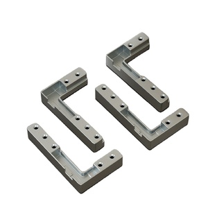Puerta de Vidrio con Marco de Aluminio Minimalista, Amortiguación Hidráulica, Cierre Invisible 3D Ajustable - Product Image 1