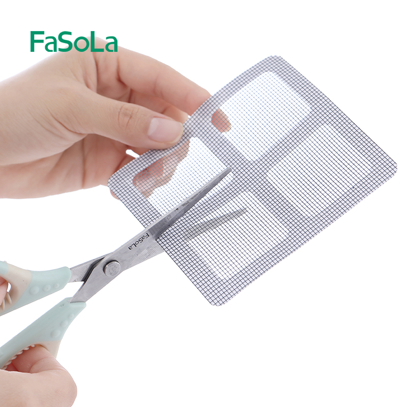 Fasola москитная сетка, патчи для ремонта сломанных отверстий на экране, окно, прочные самоклеящиеся патчи