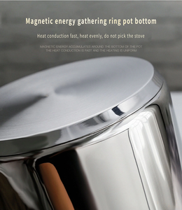 Pot à pâtes en acier inoxydable de qualité alimentaire Offre Spéciale ensemble de casseroles à nouilles poêle à frire profonde avec passoire pot d'<span class=keywords><strong>asperges</strong></span> <span class=keywords><strong>pour</strong></span> la cuisine à domicile - Product Image 2