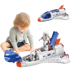 <span class=keywords><strong>Jouet</strong></span> éducatif pour enfants sur le thème de l'espace avec navette spatiale en plastique sonore Offre Spéciale <span class=keywords><strong>jouet</strong></span> de navette d'exploration spatiale - Product Image 1