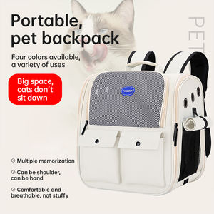 Pakeway กระเป๋าใส่สัตว์เลี้ยงแบบพกพาความจุขนาดใหญ่กระเป๋าโท้ทสำหรับลูกสุนัขกระเป๋าสะพายไหล่สายเดี่ยวกระเป๋าใส่สัตว์เลี้ยงสำหรับสุนัขแมวสุนัข - Product Image 5