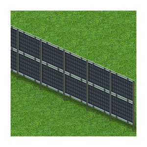 Sistema de Montaje Solar Vertical de Acero Galvanizado Duradero, Sistema de Cerca Solar Bifacial, Venta al por Mayor - Product Image 1