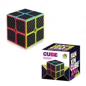 5.2cm 2x2 3x3 cubo magico cubo di velocità liscia senza adesivo 4x4x4 velocità Puzzle cubi giocattolo per bambini rubis