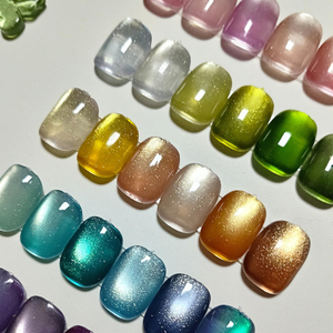AILANUO New Style Professional 15ml Cat Eye Gel Polish <b>Set</b> Non Toxic Magnetic <b>Nail</b> Gel Polish Art Supplies Uv Gel <b>Nail</b> Polish - Product Image 4