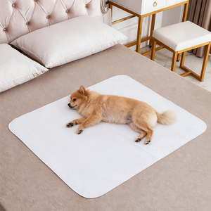 Almohadilla de entrenamiento de absorción pesada de proveedor OEM, almohadillas reutilizables para orina de mascotas para incontinencia, almohadillas lavables - Product Image 2
