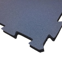 Tapis de sol en caoutchouc antidérapant haute densité 15 mm, multi-usages pour salle de sport, aire de jeux et stand de tir, fabriqué en EPDM