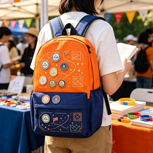 New Fashion Teens Modern School <b>Backpacks</b> Simple <b>Backpack</b> School Bag 16in <b>Big</b> Size School Bags Good Quality - Product Image 3
