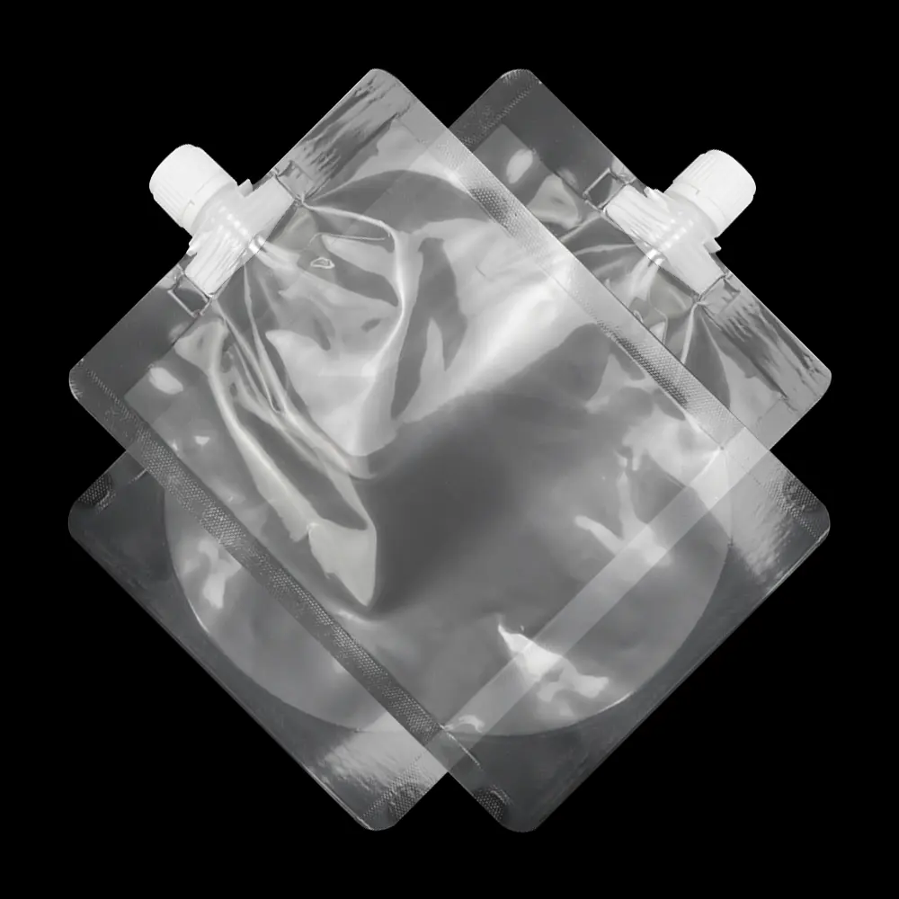 Bolsa de gelatina de café de pie para adultos con logotipo personalizado, bolsa de caño de aluminio de Película compuesta con boquilla de succión