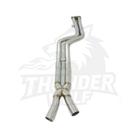 Tuyaux d'échappement de haute qualité à longueur égale, ajustement parfait pour F97 X3M/F98 X4M S58 3.0T, en acier inoxydable 304, avec design en X.