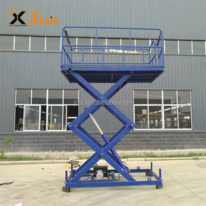 Meja Angkat Kargo Elektrik 2 Ton, Platform Hidrolik Tetap, Ramp Kontainer untuk Pemuatan Forklift - Product Image 4