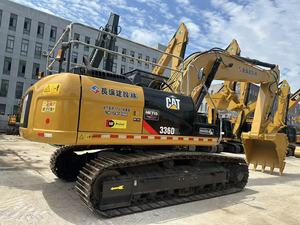 Excavatrice sur chenilles d'occasion CAT 336D2L 36 tonnes, faible nombre d'heures, bien entretenue, pour exportation mondiale, moteur Cat d'origine, capacité de godet 2,5 m³ - Product Image 4
