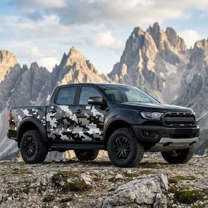 Autocollant graphique en <span class=keywords><strong>vinyle</strong></span> pour carrosserie de pick-up tout-terrain, pour Ford Ranger Raptor, JMC Dadao, Jeep Gladiator, 4x4, autocollants de voiture personnalisés - Product Image 5
