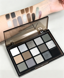 OEM ODM Eyeshadow Palette Matte &amp; <strong>Silver</strong> Glitter <strong>Eye</strong> Shadow Velvety Easy Blend Low Fallout Custom Logo Private Label <strong>Eye</strong> <strong>Makeup</strong> - Product Image 5