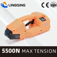 Machine de cerclage automatique à un bouton Q2L, outil d'emballage électrique portatif à batterie lithium, outil de cerclage léger