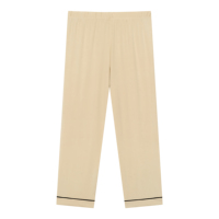 Ensemble de pyjamas pour femmes en bambou 95% et élasthanne 5%, imprimé numérique personnalisé, broderie, vêtements de nuit pour femmes, deux pièces