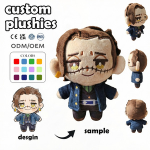 Jouets en peluche personnalisés OEM/ODM, Poupées, Poussin à ventre tacheté doux, Décoration sur le thème de la ferme, Cinnamoroll, Stitch, Licorne en peluche, Porte-clés en peluche, Vente en gros - Product Image 4