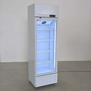 ตู้แช่เครื่องดื่มแบบประตูเดียว ไฟ LED แสดงสถานะ ระบบทำความเย็นแบบ Direct Cooling สำหรับมืออาชีพ ปรับแต่งได้ตามต้องการ ได้รับการรับรองมาตรฐาน Energy <span class=keywords><strong>Star</strong></span> - Product Image 4