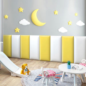 Pared suave acústica Habitación DE LOS NIÑOS Material PET Panel acústico Paredes de tela acústica - Product Image 4