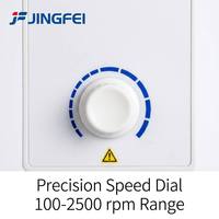 Agitador Eléctrico de Sobremesa JINGFEI OES-100 de 100W |   Mezclador de Laboratorio de 2500 RPM con Velocidad Variable para Mezclar 15L de Materiales de Viscosidad Media