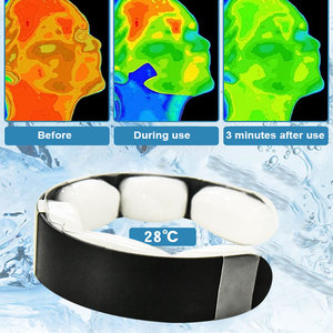 Fabrik Großhandel Sommer kühlung PMC Material Wieder verwendbarer Tierhals kühler Heiße und kalte Packungen mit Eis kragen ring - Product Image 5