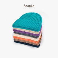 Bonnet Premium Automne-Hiver avec Finition Couleur Bonbon, Thermique d'Extérieur, Style Euro-Américain Coréen, Polyvalent, pour Couple