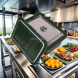 30L 40L 60L 70L 90L 108L 케이터링 장비 뷔페 음식 보온 용기 맞춤형 로고 단열 식품 팬 캐리어 - Product Image 2