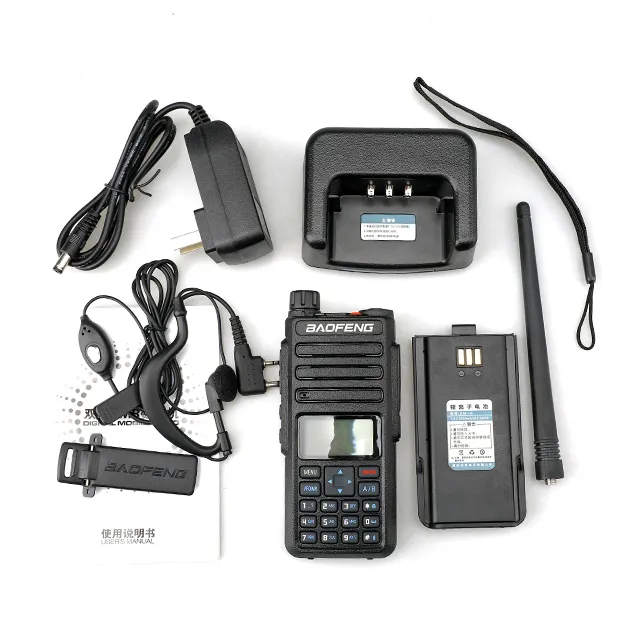 BAOFENG DM-1801 wireless intercom ham 2 way radioTrue 2-Slot DMR Digital baofeng radio walkie talkie