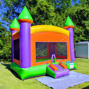 Château gonflable en PVC Plato 0,55 mm, certifié CE, capacité 1000 kg, prix d'usine, jeux d'extérieur, nouveau design, châteaux pour enfants - Product Image 2