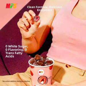 MPS Framboises congelées en chocolat blanc et noir Fourniture OEM en vrac Collations à la crème glacée au chocolat de qualité supérieure - Product Image 5