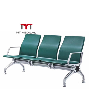 Silla de Espera para Recepción Tapizada en PU, Muebles Médicos para Hospital, Banco Resistente de 3 Plazas para Aeropuerto y Hospital - Product Image 4