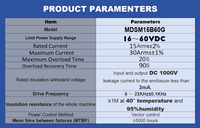 Contrôleur MDBOT 48V à bon prix, contrôle de vitesse AGV, commande de moteur DC pour robots AGV d'entrepôt
