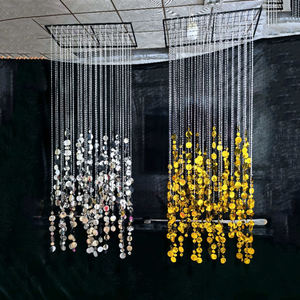 Luckygoods ZK260037 Wedding Acrylic Beads <strong>Curtains</strong> Crystal <strong>Beeds</strong> Garland Pendant Wedding Ceiling Decorations - Product Image 1