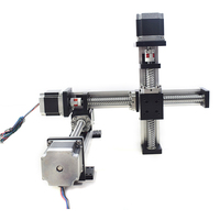 Table robotisée à mouvement linéaire multifonctionnelle XYZ avec moteur PLC et roulement pour usinage CNC haute rigidité, faible bruit, en acier inoxydable