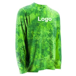 Camiseta de Pesca Personalizada OEM para Hombre, Impresa, Transpirable, de Secado Rápido y Sublimada - Product Image 5