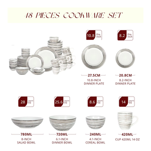 Wholesale New Arrival <b>Cheap</b> Modern Restaurants Stoneware Dinner Plates Sets Japanese Korean Ceramic Dinnerware Set - Product Image 2