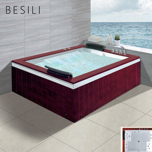 <span class=keywords><strong>Bañera</strong></span> de hidromasaje para 8 personas, <span class=keywords><strong>bañera</strong></span> de hidromasaje para exteriores, piscina de hidromasaje china - Product Image 3