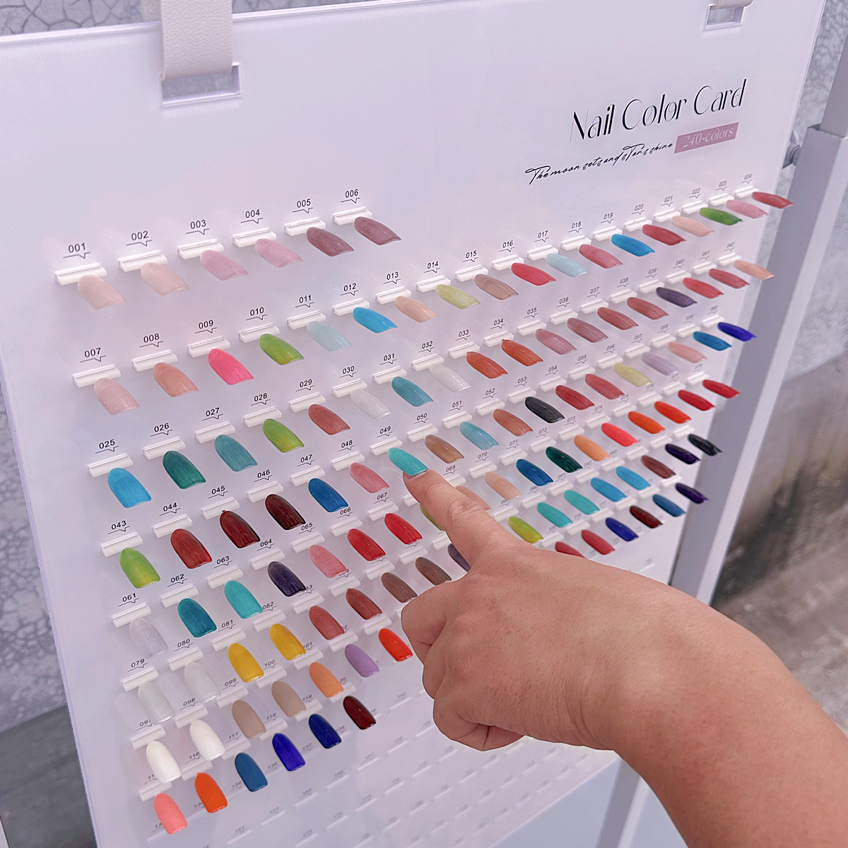 nail art display board