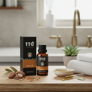 Aceite de Argán TTO Thermal 10ml, 100% Puro, Prensado en Frío, Aceite Esencial Nutritivo Antienvejecimiento, Hidratante para Cabello y Piel con Semillas - Product Image 3