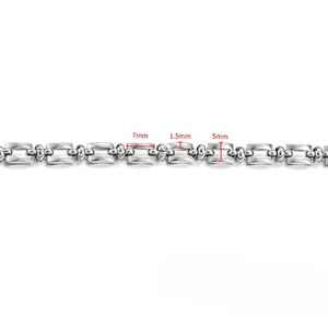 Maillon de chaîne permanent en acier inoxydable en gros de mode <span class=keywords><strong>pour</strong></span> bracelet à bricoler soi-même collier chaînes à main faisant du matériel d'accessoires de bijoux - Product Image 6
