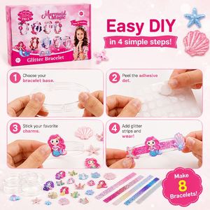 ชุดอุปกรณ์ทำที่คาดผมแฟชั่นสาววัยรุ่นน่ารัก DIY ที่คาดผมอลิซ สร้อยข้อมือผีเสื้อ อุปกรณ์เสริมการ์ตูน ของขวัญ แพ็คขายส่ง - Product Image 3