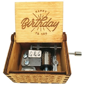 Fábrica serie completa canción Feliz cumpleaños personalizar caja <span class=keywords><strong>de</strong></span> música - Product Image 1