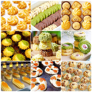 <span class=keywords><strong>Mini</strong></span>-moule à biscuits rotatif, dépôt de macarons, petite Machine automatique de fabrication de biscuits à grande vitesse - Product Image 6