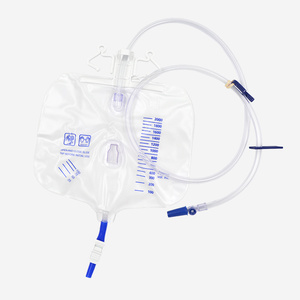 वयस्क और बच्चे पोर्टेबल मूत्र बैग 2000 एमएल पुरुष मूत्र पैर सिलिकॉन मूत्र जल निकासी बैग - Product Image 3