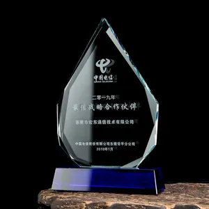 Trophée en cristal gravé sur mesure de haute qualité sur le thème de l'amour, plaque en verre premium, artisanat en cristal unique - Product Image 6