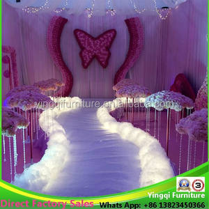 Creative Wedding Stage Decoration White Sash Wedding Aisle <b>Runners</b> - Product Image 4