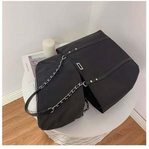 Sac à main en cuir PU imperméable tendance pour femme, sac de shopping à chaîne, logo personnalisé, vente chaude - Product Image 3