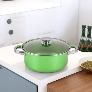 Home Living Keukengerei Nieuwe Soep <span class=keywords><strong>Pot</strong></span> Multi-Size Custom Carbon Stalen Non-Stick Soep Potten