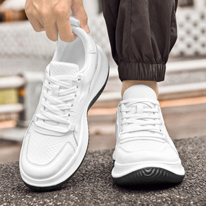 Vente en gros d'usine de nouvelles chaussures de sport originales à semelle haute pour hommes et femmes à bas prix, chaussures décontractées confortables et polyvalentes - Product Image 4