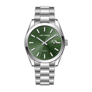 Venta al por mayor Pareja Relojes Luminosos a prueba de agua Relojes de cuarzo Elegantes Relojes de pulsera de negocios con correas de acero - Product Image 4